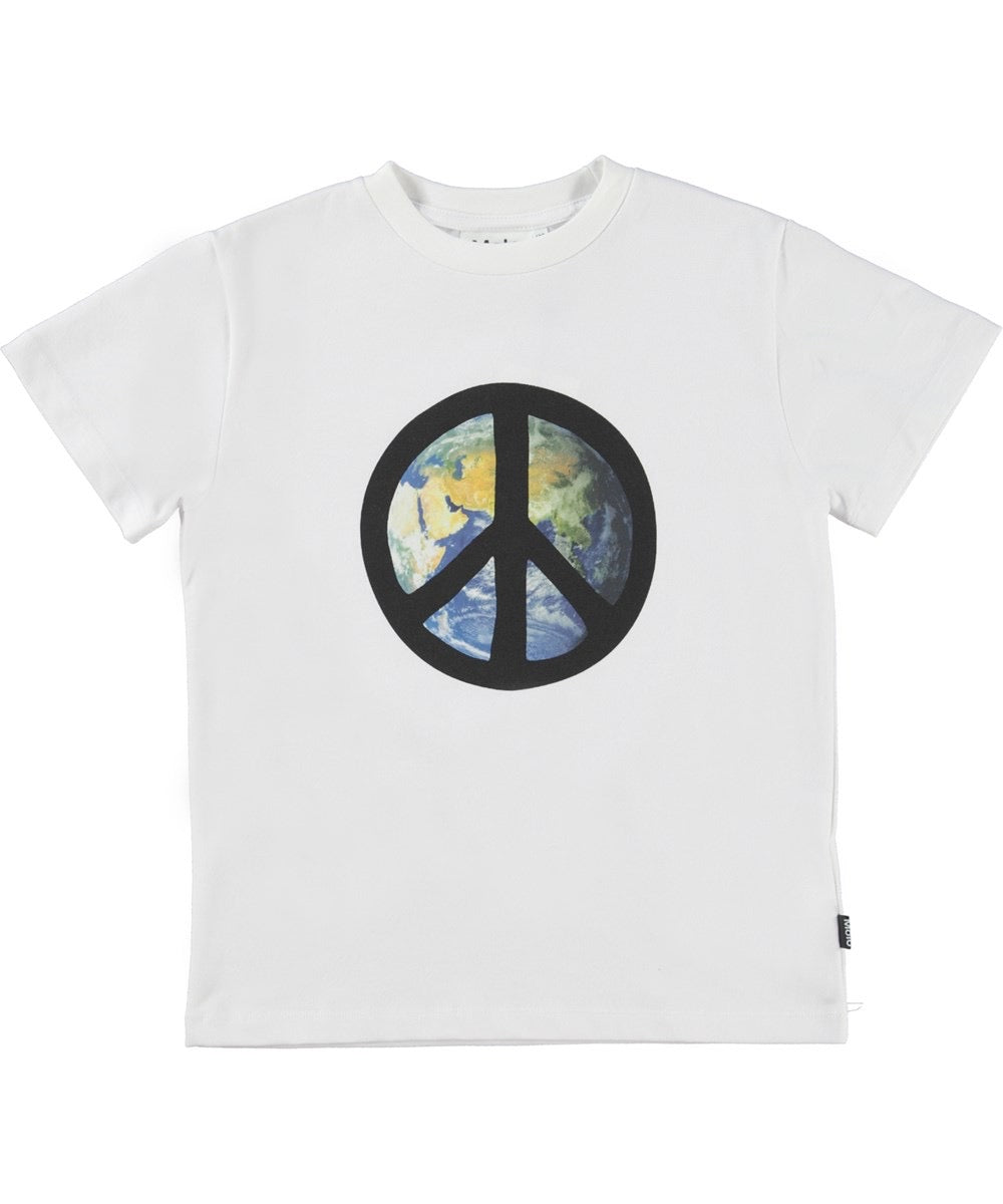 Molo, T-Shirt, Roxo, White