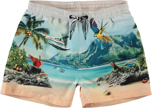 Molo, Badehose, Niko, Welcome to Hawaii